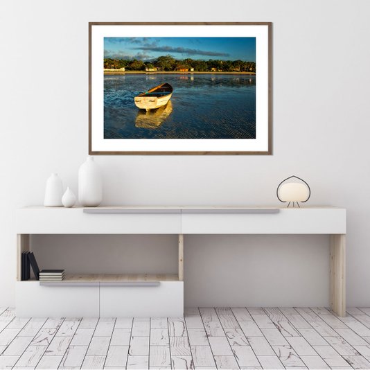 Quadro Decorativo Paisagem Lago por Dorival Moreira 140x100 cm