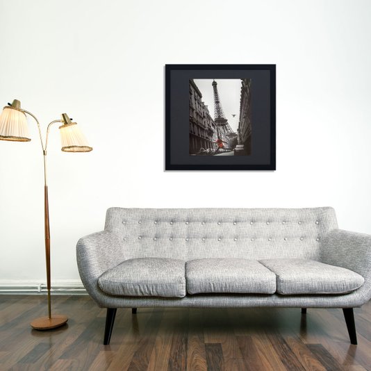 Quadro Decorativo Paris França Torre Eiffel 70x70cm