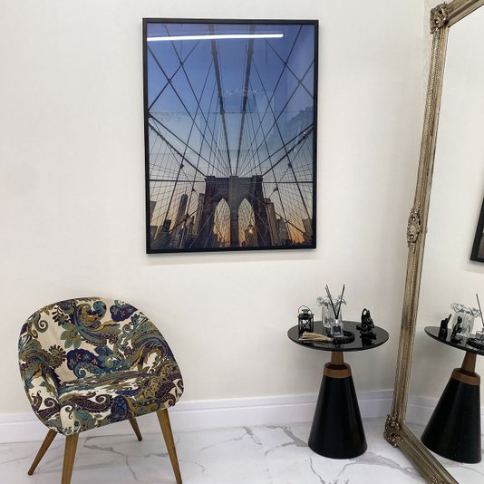 Quadro Decorativo Ponte do Brooklyn em Nova Iorque - Escolha o Tamanho