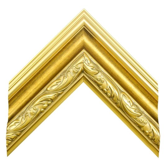 Quadro Decorativo Religioso Santa Ceia do Senhor Dourado e Vermelho 110x90cm