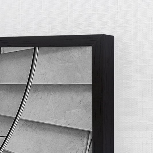 Detalhes da moldura.