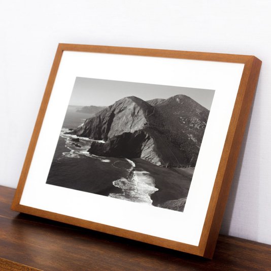 Quadro em Preto e Branco Paisagem Tennessee Cove 40x30 cm