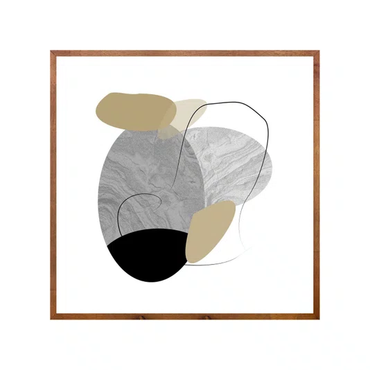 Quadro Gigante Desenho Abstrato Moderno Textura - Escolha o Tamanho