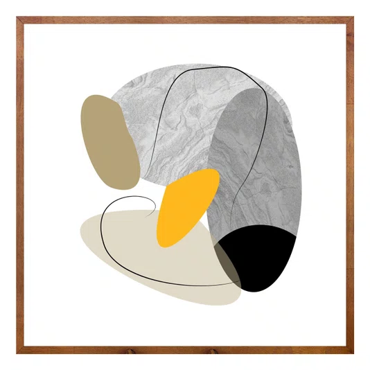 Quadro Gigante Desenho Abstrato Textura Moderna - Escolha o Tamanho