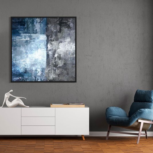 Quadro Abstrato Moderno Texture Art: Elegância e Estilo para sua Decoração