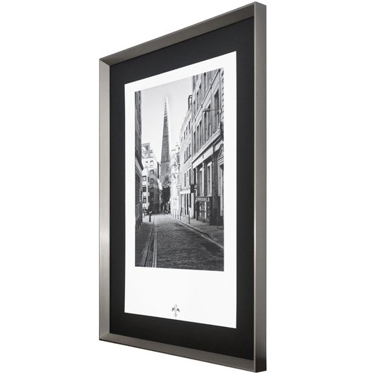 Quadro Grande Moderno Arranha Céu Shard London Bridge 90x120 cm