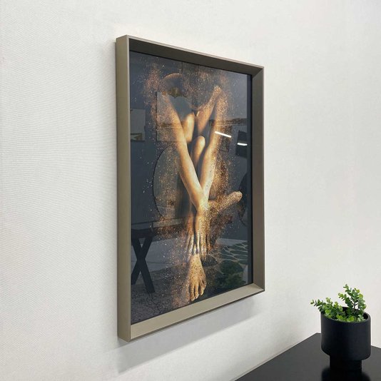Quadro Moderno Coleção Woman Decor Arte Mulher Abstrata - Escolha o Tamanho