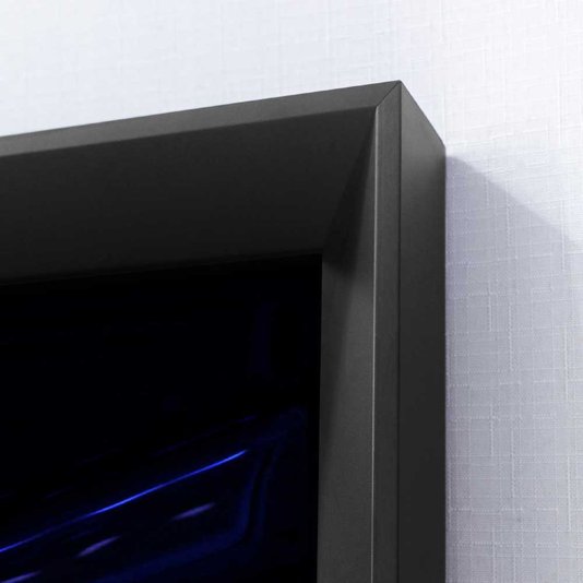 Quadro Moderno com Moldura Chanfrada Mulher Geométrica - Escolha o Tamanho