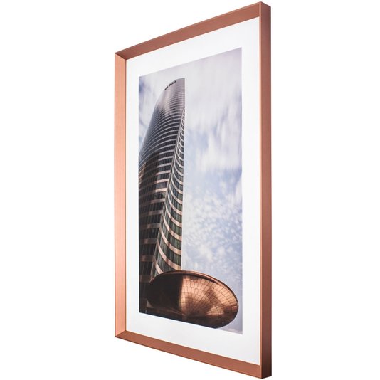 Quadro Moderno com Moldura Chanfrada Torre do FED em Paris 85x125 cm