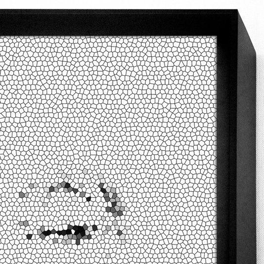 Quadro Moderno Decorativo com Moldura Arte Abstrata Mulher - Escolha o Tamanho