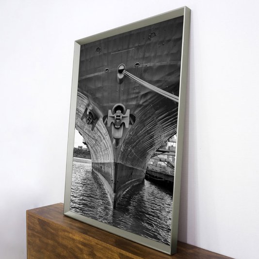 Quadro Moderno Fotografia Porta-Aviões USS Intrepid por Dorival Moreira