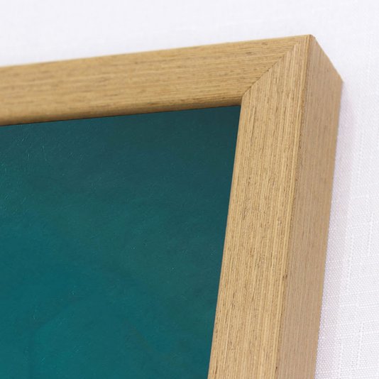 Detalhes da moldura. Qualidade e ótimo acabamento.