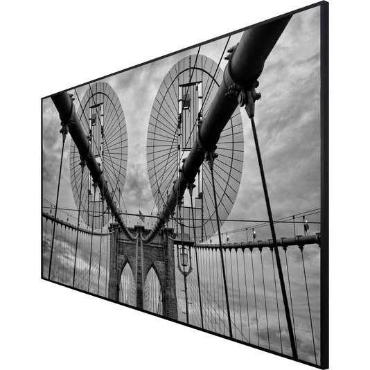 Quadro Ponte do Brooklyn em Preto e Branco por Dorival Moreira