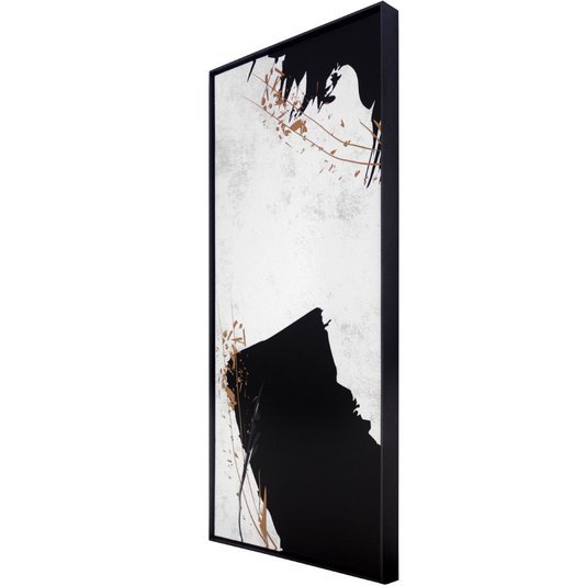 Quadro Tela Canvas Abstrato Arte Moderna 50x110 cm