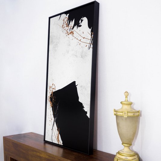 Quadro Tela Canvas Abstrato Arte Moderna 50x110 cm