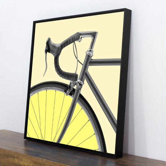 Quadro Tela Canvas Bicicleta Speed por Dorival Moreira