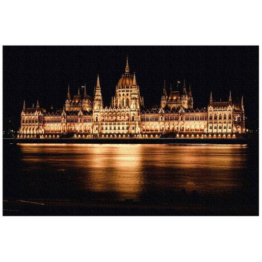 Quadro Tela Canvas Parlamento de Budapeste 150x100cm