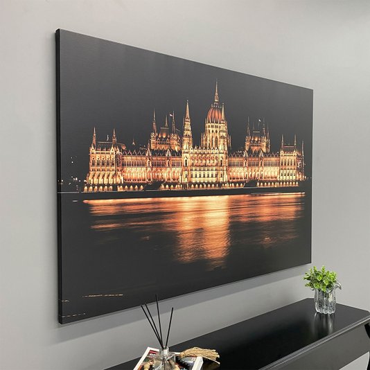 Quadro Tela Canvas Parlamento de Budapeste 150x100cm