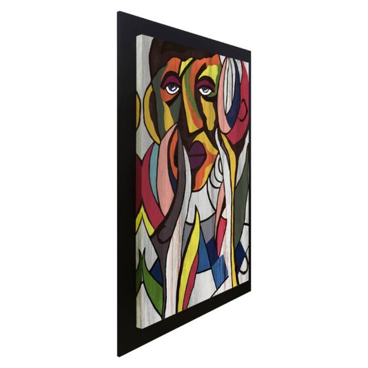 Quadro Tela Decorativa Arte na Rua Grafite Homem - Escolha o Tamanho