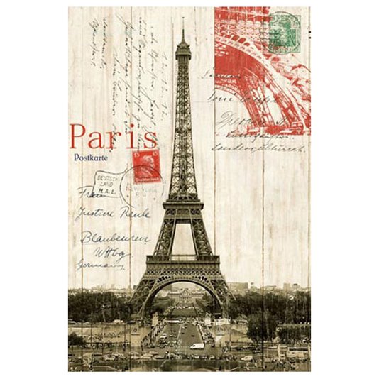 Quadro Tela Impressa Torre Eiffel de Paris 60x90cm
