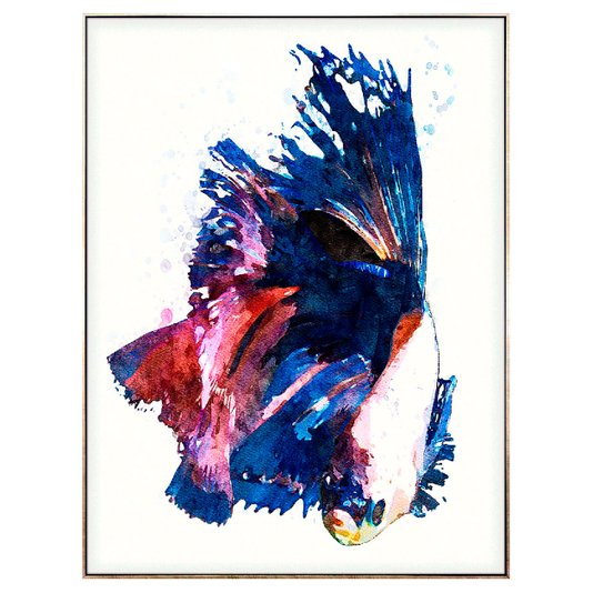 Tela Canvas Abstrata Moderna com Moldura Prata: Elegância Contemporânea 100x150 cm