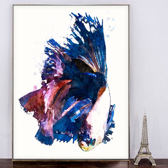 Tela Canvas Abstrata Moderna com Moldura Prata: Elegância Contemporânea 100x150 cm