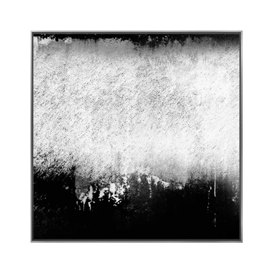 Tela Canvas Arte Abstrata Moderna com Moldura Flutuante 120x120 cm