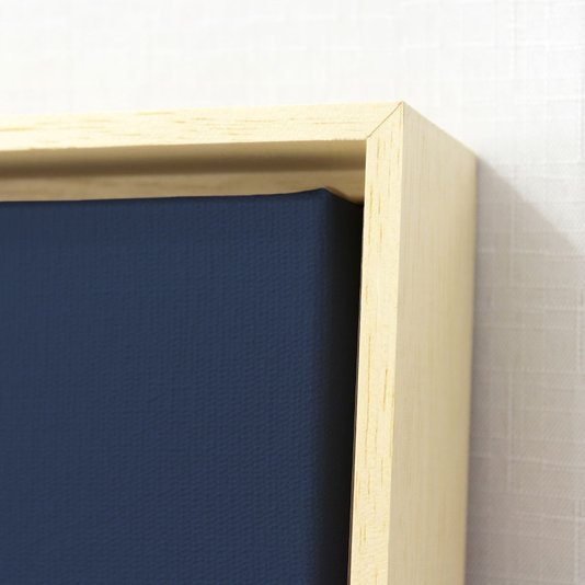 Tela Canvas Geométrica Colorida Moldura Natural para Decorar com Estilo e Personalidade