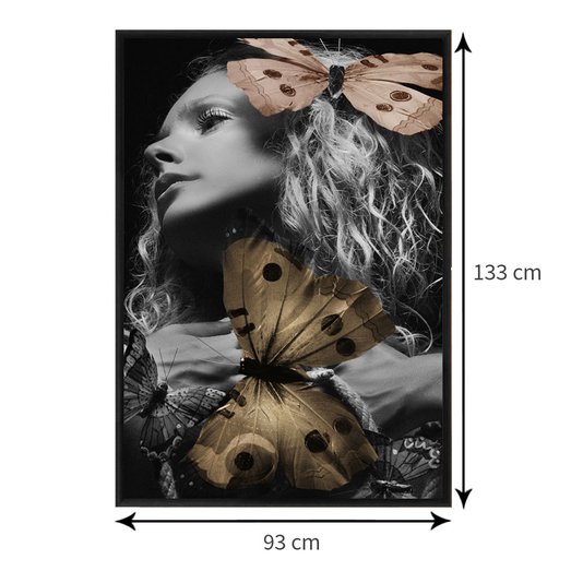 Tamanho personalizável: 93x133 cm.