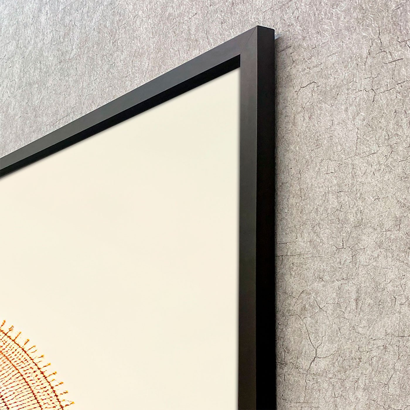 Quadro Decorativo com Moldura Preta Arte Moderna Geométrica Colorida Família Divina Quadro Decorativo com Moldura Preta Arte Moderna Geométrica Colorida Família Divina