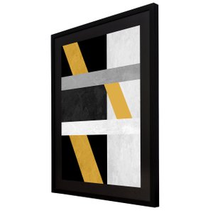 Quadro Abstrato Decor Formas Geométricas II - Escolha o Tamanho