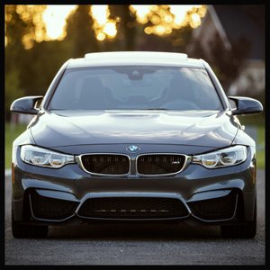 Quadro Decorativo Carro Esportivo BMW M3 80x80cm Quadro Decorativo Carro Esportivo BMW M3 80x80cm