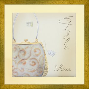 Quadro Decorativo Closet Style Luxe 40x40cm Quadro Decorativo Closet Style Luxe 40x40cm