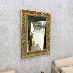 Espelho de Parede Ouro Envelhecido com Arabescos - Alta Qualidade e Sofisticação para seu Ambiente Espelho de Parede Ouro Envelhecido com Arabescos - Alta Qualidade e Sofisticação para seu Ambiente