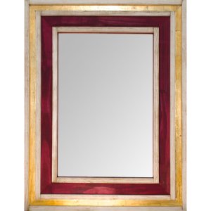 Espelho Decorativo Rústico com Moldura Colorida Vários Tamanhos Espelho Decorativo Rústico com Moldura Colorida Vários Tamanhos