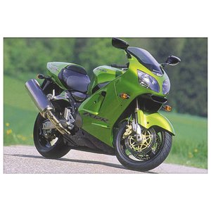 Gravura para Quadros Poster Moto Esportiva Kawasaki ZX12R 90x60cm