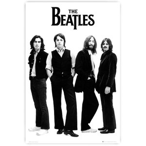 THE BEATLES ポスター Gravura Poster para Quadros Álbum Banda The Beatles 60x90cm