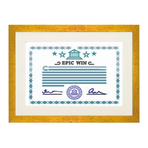 Moldura Dourada para Certificado e Diploma A4 21x30cm Quadro com Vidro Moldura Dourada para Certificado e Diploma A4 21x30cm Quadro com Vidro