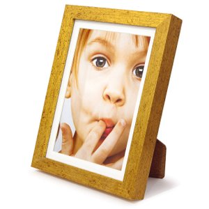 Porta Retrato para 1 Foto 15x21cm Moldura Dourada Porta Retrato para 1 Foto 15x21cm Moldura Dourada
