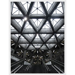 Quadro Arquitetura Interior de Edifício Montreal, Canada 60x80cm