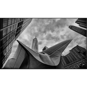 Quadro Arquitetura The Oculus em Nova York por Dorival Moreira Quadro Arquitetura The Oculus em Nova York por Dorival Moreira