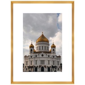 Quadro com Moldura Dourada Catedral de Cristo Salvador - Escolha o Tamanho Quadro com Moldura Dourada Catedral de Cristo Salvador - Escolha o Tamanho