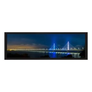 Quadro com Profundidade Ponte Anita Garibaldi Laguna 90x30cm