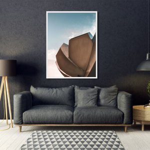 Quadro de Arquitetura Museu ArtScience em Singapura 60x80cm