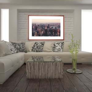 Quadro Decorativo com Imagem Vista Aérea de Nova York
