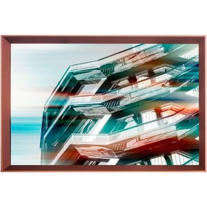 Quadro Decorativo Arquitetura Edfício Hudson Yards 95x65 cm Quadro Decorativo Arquitetura Edfício Hudson Yards 95x65 cm