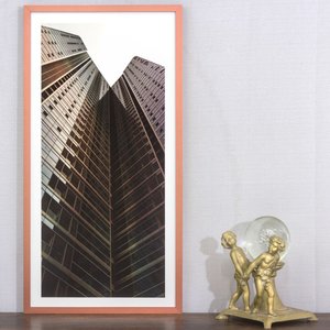 Quadro Decor Arquitetura Foto Arranha-céu Skyline 40x70 cm