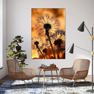 Quadro Decorativo Floral Dente de Leão Sunset II 70x100 cm