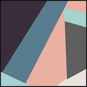 Quadro Decorativo Geométrico Arte Moderna Colorida 70x70 cm Quadro Decorativo Geométrico Arte Moderna Colorida 70x70 cm