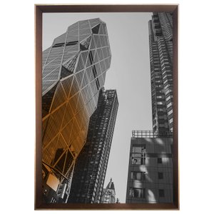 Quadro Decorativo Torre Hearst em Nova York: Ideal para Sala de Estar ou Escritório Quadro Decorativo Torre Hearst em Nova York: Ideal para Sala de Estar ou Escritório